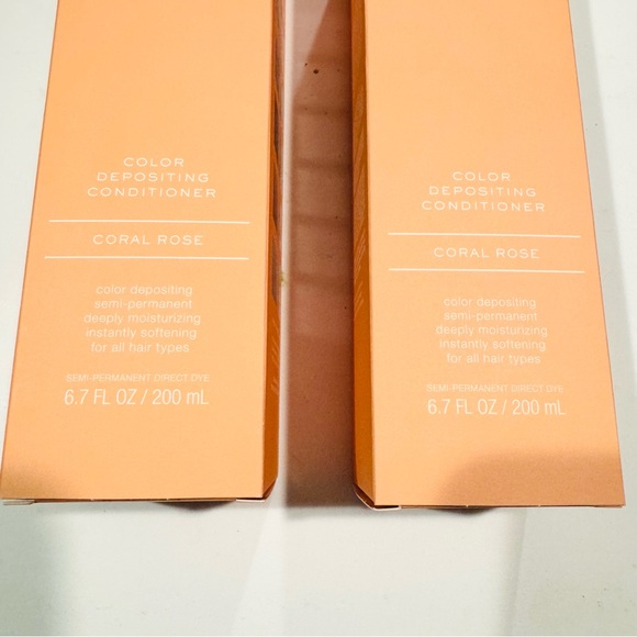 Kristin Ess Hair Color Depositing Conditioner Coral Rose 6.7 fl. oz each Pk if 2 - Picture 6 of 16